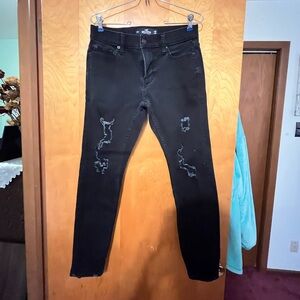 30x30 Black Hollister Jeans